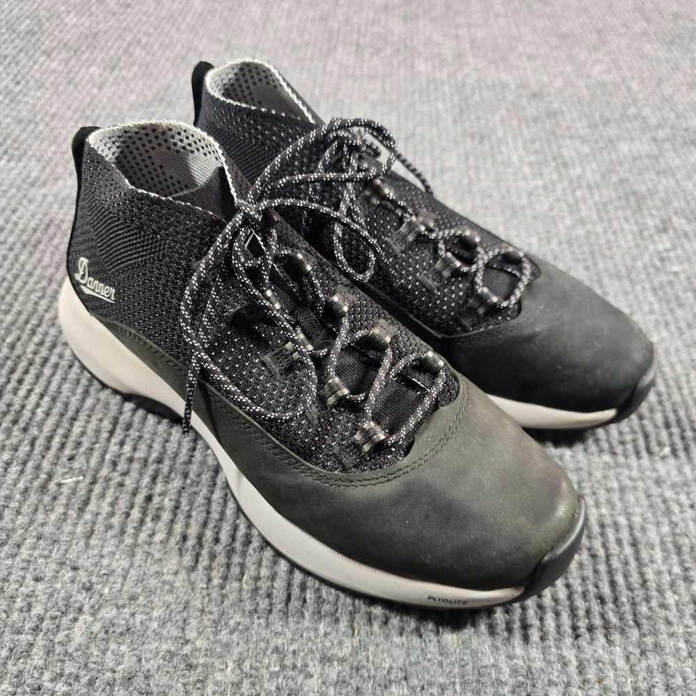Danner Caprine Shoes Womens Size 9 Black Leather Mesh Trail Hiking Walking 31384